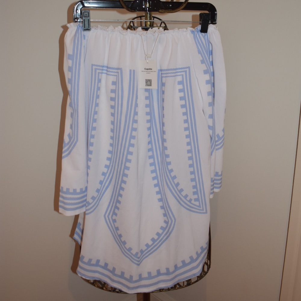 Off The Shoulder Tunic Dress